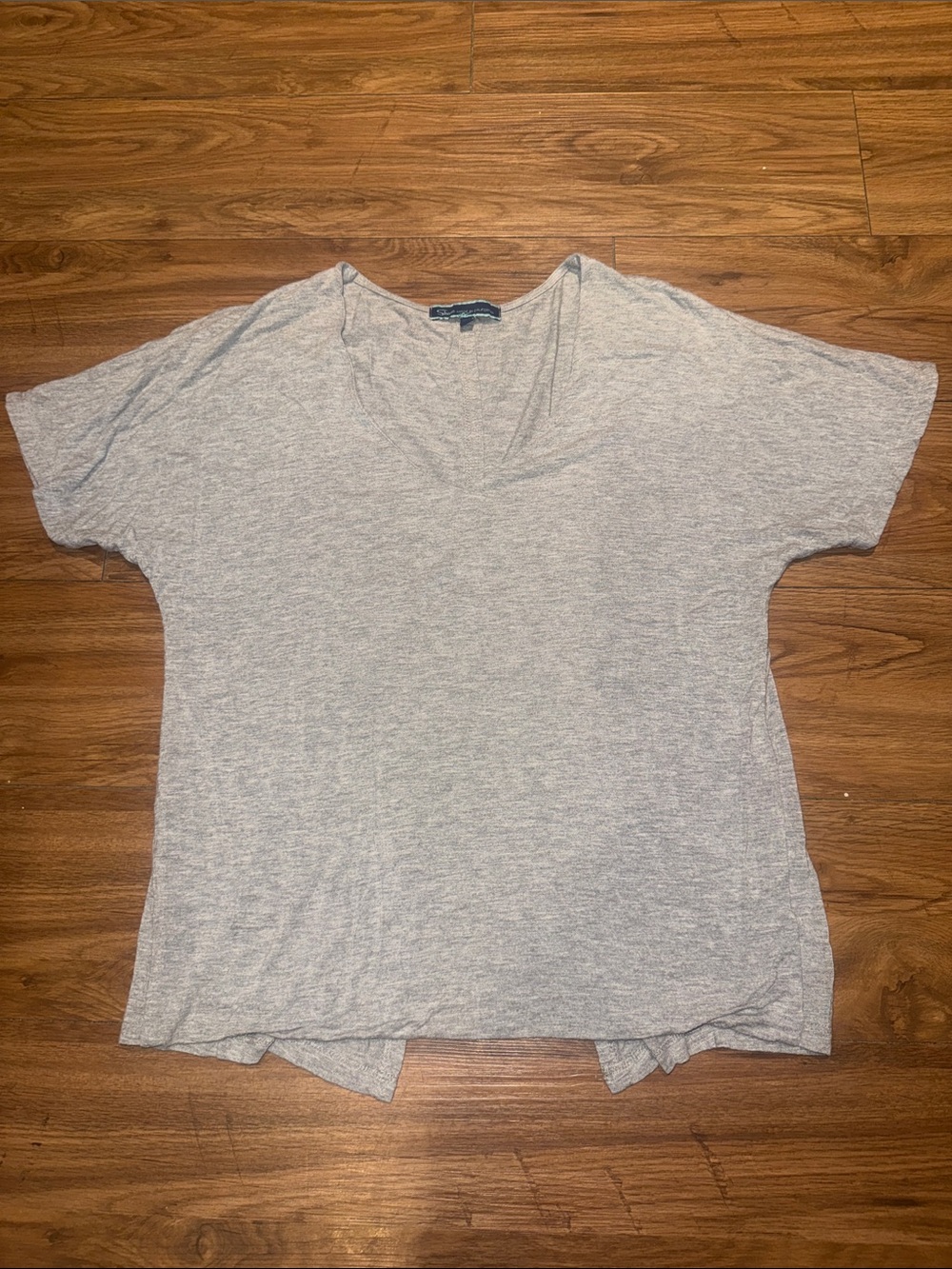 Shore Gray V-Neck Women's Tee